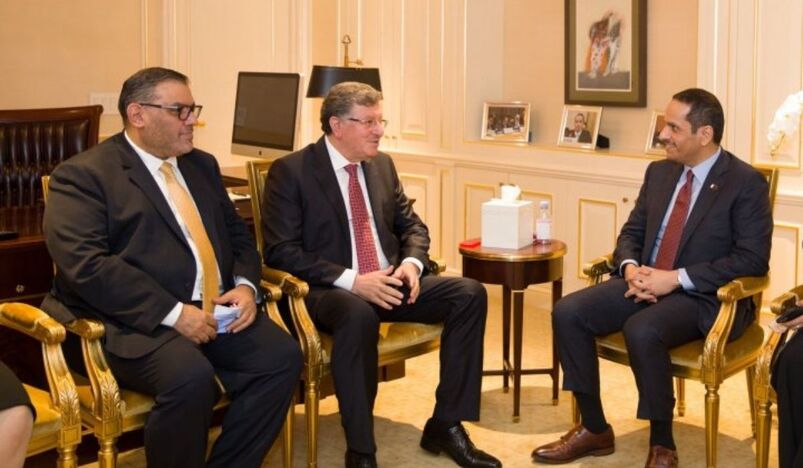 Foreign Minister meets Syrian opposition party officials